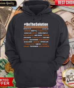 Official Be The Solution Hoodie