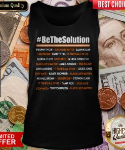 Official Be The Solution Tank Top