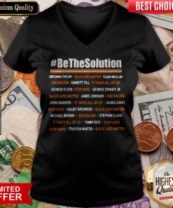 Official Be The Solution V-neck