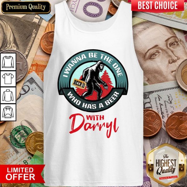 Official Bigfoot Wanna Have A Beer With Darryl Tank Top