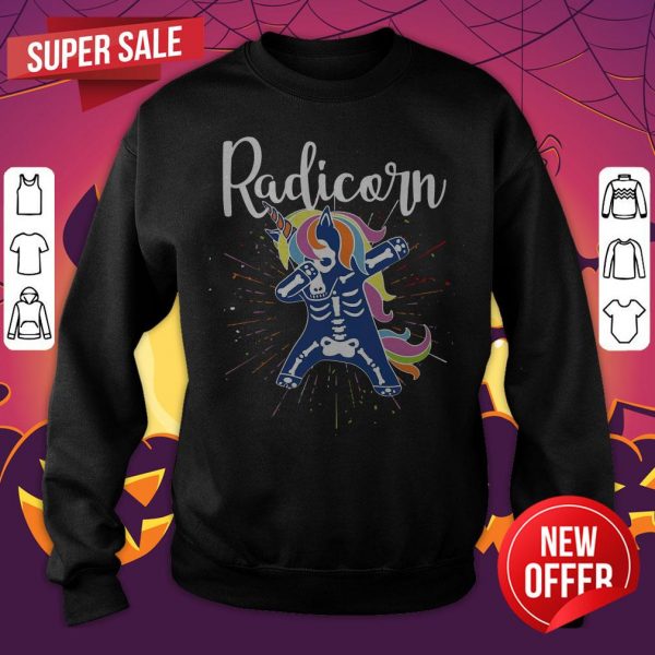 Official Radicorn Dabbing Halloween Sweatshirt