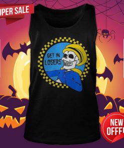 Official Skull Get In Losers We’re Saving Halloweentown Tank Top