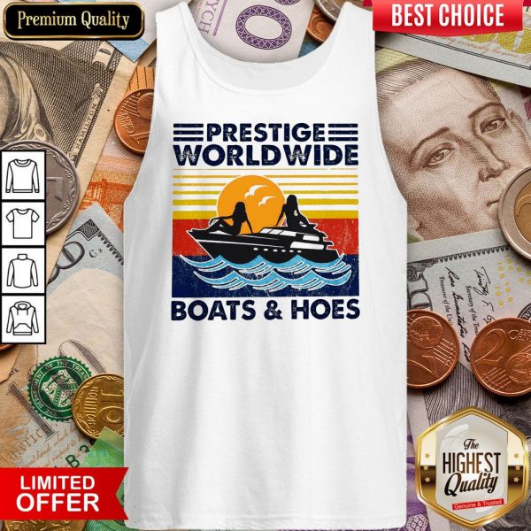 Prestige Worldwide Boats And Hoes Vintage Tank Top