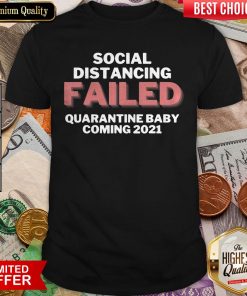 Quarantine Baby Announcement Coming 2021 T-Shirt
