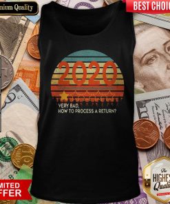 Retro Vintage Sunset 2020 Very Bad How To Process A Return Tank Top