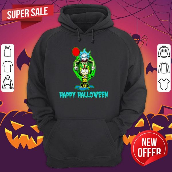 Rick And Morty Smith IT Happy Halloween Hoodie