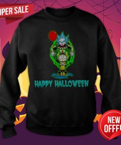 Rick And Morty Smith IT Happy Halloween Sweatshirt