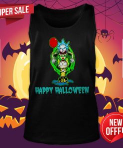 Rick And Morty Smith IT Happy Halloween Tank Top
