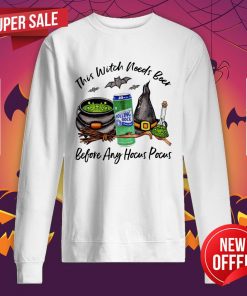 Rolling Rock Can This Witch Needs Beer Before Any Hocus Pocus Halloween Sweatshirt