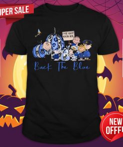 Snoopy And Friend I'Ve Got Your Six Nack The Blue Halloween Shirt