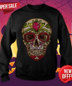 Sugar Skull Dia De Muertos Day Of The Dead Sweatshirt