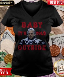 The Shining Baby It'S Cold Outside V-neck