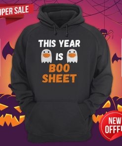 This Year Is Boo Sheet Ghost In Mask Halloween Custome Hoodie