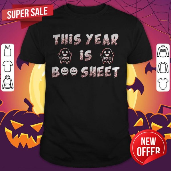 This Year Is Boo Sheet Shirt Funny Ghost Boo Halloween 2020 T-Shirt