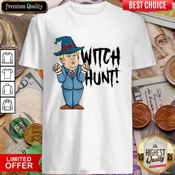 Witch Hunt Trump Witch Halloween Shirt