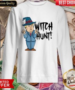 Witch Hunt Trump Witch Halloween Sweatshirt