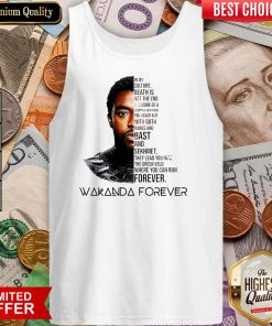 You Can Run Forever Wakanda Forever Tank Top