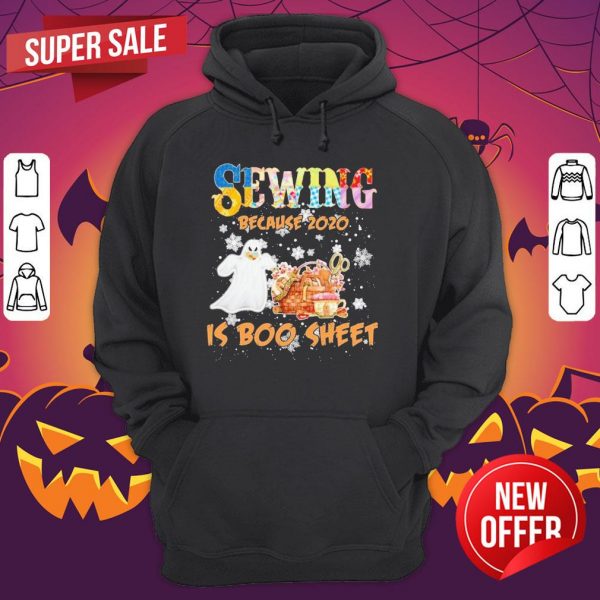 Autism Sewing Because 2020 Is Boo Sheet Merry Christmas Hoodie