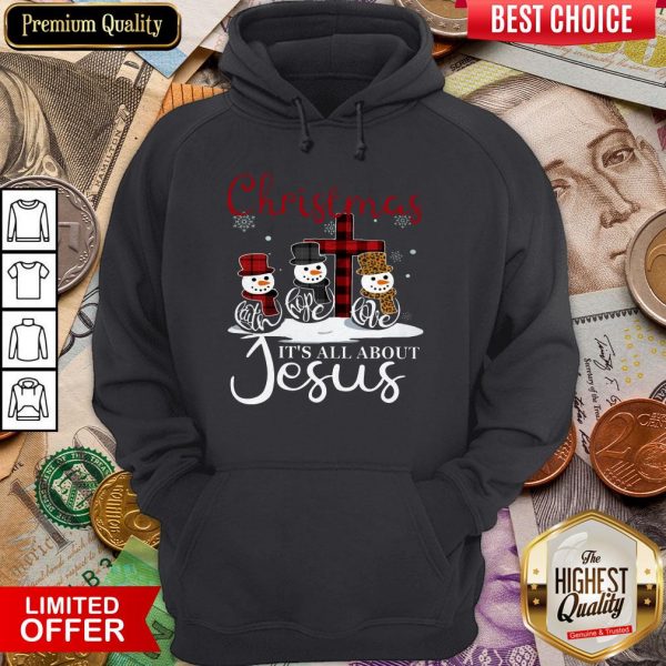 Christmas It'S All About Jesus Hoodie