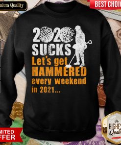 Funny 2020 Sucks Funny Metal Detectorist Sweatshirt - Design By Viewtees.com