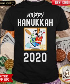 Funny Hanukkah 2020 Sanitizer And Challah Shirt- Design By Viewtees.com