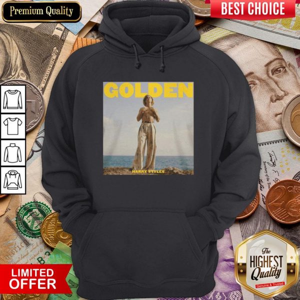 Funny Harry Styles Golden Hoodie - Design By Viewtees.com