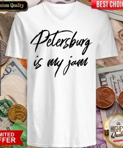 Good Petersburg Is My Jam City Love Community Reside- Design By Viewtees.com nt V-neck
