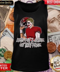 Good Put A Smile On Let’s Put A Smile On That Face Joker Tank Top - Design By Viewtees.com