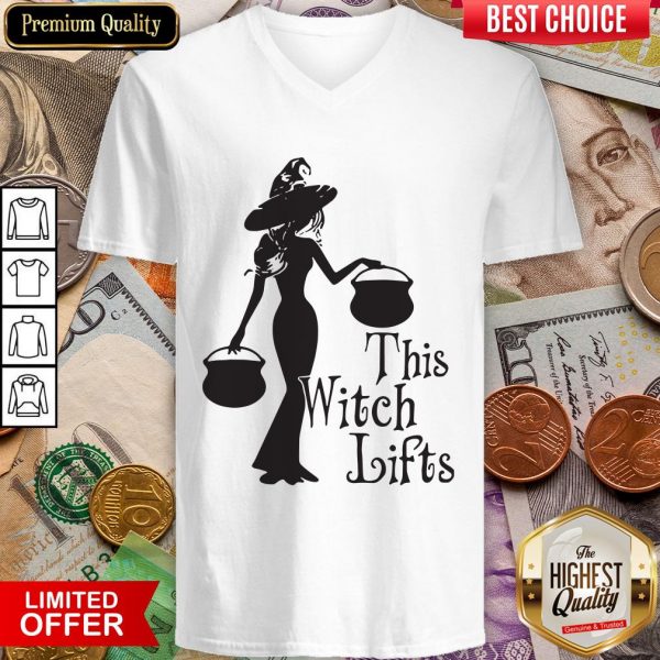 Halloween This Witch Lifts ShirtHalloween This Witch Lifts V-neck