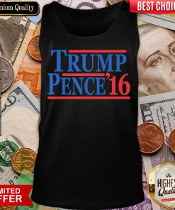 Happy Donald Trump Mike Pence 2016 Tank Top - Design By Viewtees.com