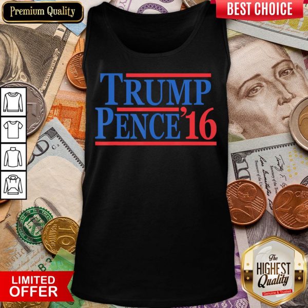 Happy Donald Trump Mike Pence 2016 Tank Top - Design By Viewtees.com