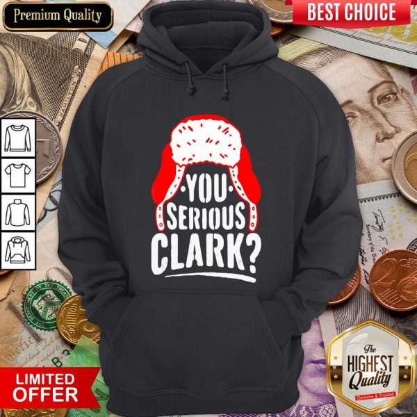 Happy You Serious Clark Funny Ugly Christmas Sweater Hoodie - Design By Viewtees.com