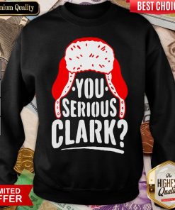 Happy You Serious Clark Funny Ugly Christmas Sweater Sweatshirt - Design By Viewtees.com
