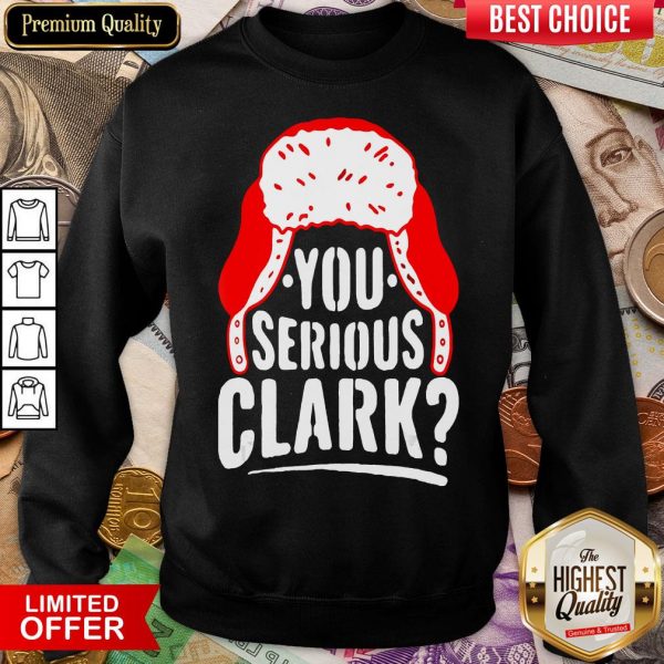Happy You Serious Clark Funny Ugly Christmas Sweater Sweatshirt - Design By Viewtees.com