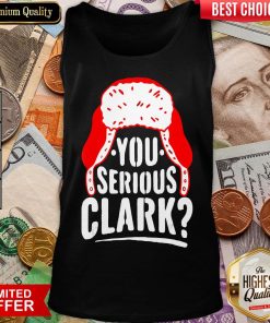 Happy You Serious Clark Funny Ugly Christmas Sweater Tank Top - Design By Viewtees.com
