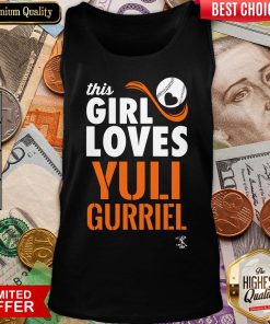 Happy Yuli Gurriel This Girl Loves Gameday Tank Top - Design By Viewtees.com