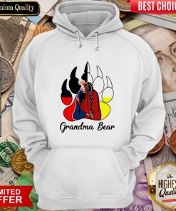 Hot Grandma Bear Hoodie