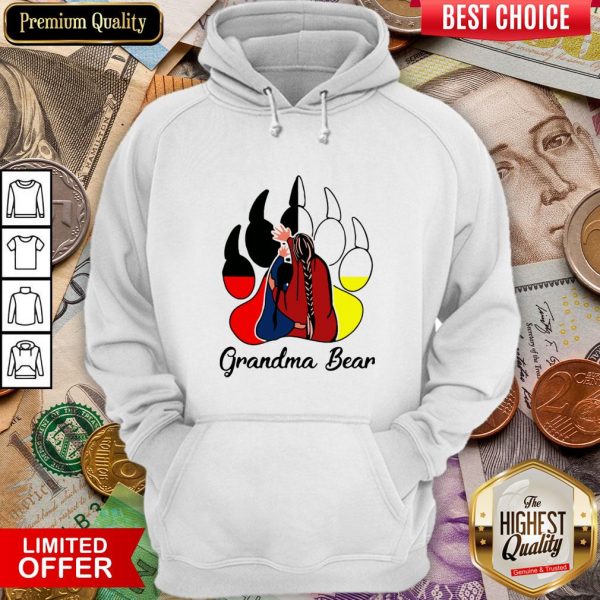 Hot Grandma Bear Hoodie