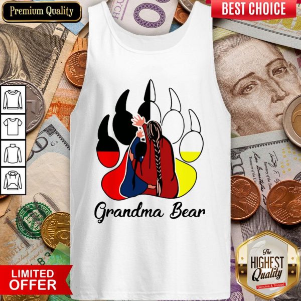 Hot Grandma Bear Tank Top