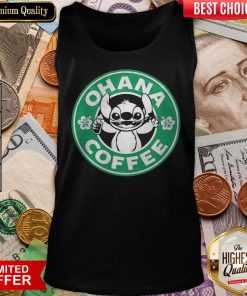 Hot Stitch Ohana Coffee Tank Top