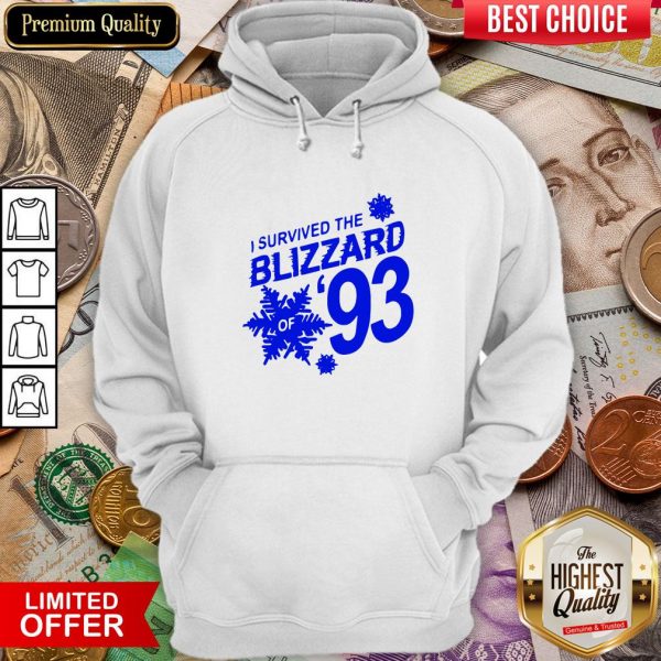 I Survived The Blizzard Of ’93 Hoodie