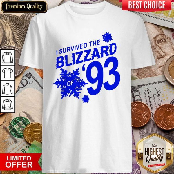 I Survived The Blizzard Of ’93 Shirt