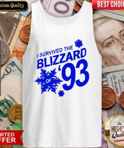 I Survived The Blizzard Of ’93 Tank Top