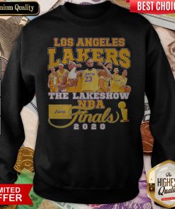 Los Angeles Lakers The Lakeshow NBA Finals 2020 Sweatshirt