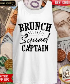 Nice Brunch Squad Captain Love Team Late Meals Tank Top - Design By Viewtees.com