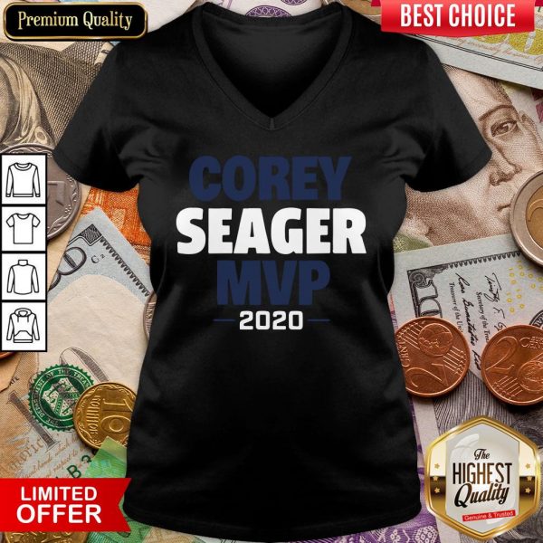 Official Corey Seager Mvp 2020 V-neck - Design By Viewtees.com