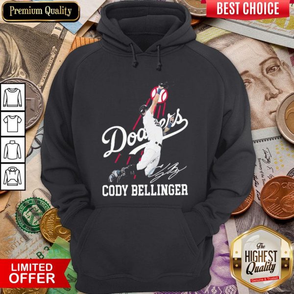 Official Los Angeles Dodgers Cody Bellinger Hoodie - Design By Viewtees.com
