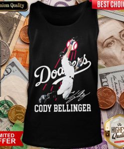 Official Los Angeles Dodgers Cody Bellinger Tank Top - Design By Viewtees.com