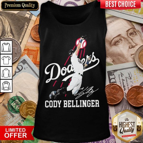 Official Los Angeles Dodgers Cody Bellinger Tank Top - Design By Viewtees.com
