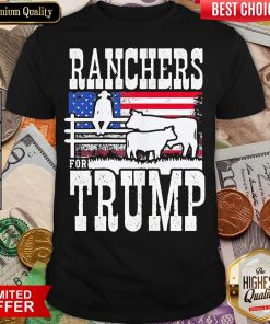 Official Ranchers For Trump 2020 Shirt - Design By Viewtees.com